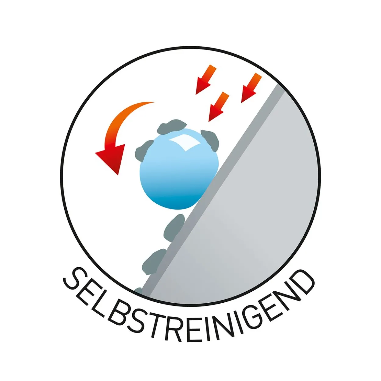WC-Bürste Silikonkopf Edelstahl / Blau mit Ständer