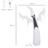 Weiß Halloween Dekoration Selbstaufblasendes Spuk Gespenst Geist LED Beleuchtet