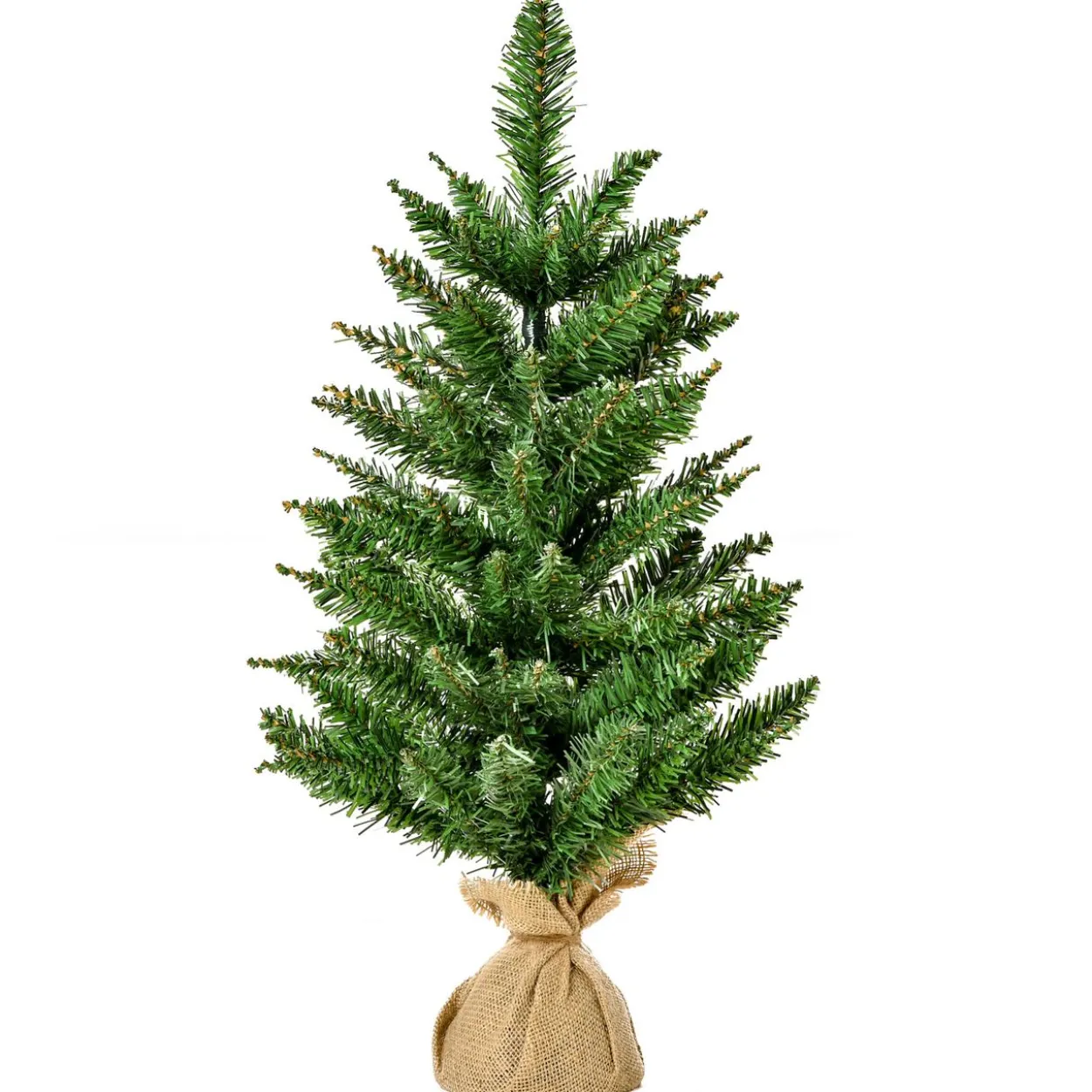 Weihnachtsbaum für Tisch 0,6 m Kunsttanne 70 Zweige Grün Ø44 x 60H cm