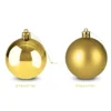 Weihnachtsbaumkugeln 54 tlg 5-8cm gold
