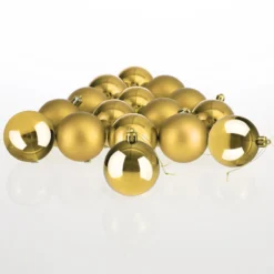 Weihnachtsbaumkugeln 54 tlg 5-8cm gold