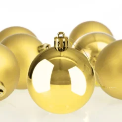 Weihnachtsbaumkugeln 54 tlg 5-8cm gold