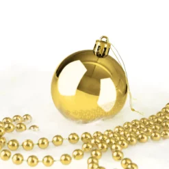Weihnachtsbaumkugeln 54 tlg 5-8cm gold