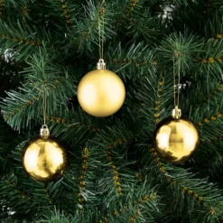 Weihnachtsbaumkugeln 54 tlg 5-8cm gold