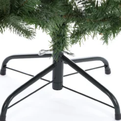 Weihnachtsbaum PE PVC inkl Ständer 140cm dunkelgrün