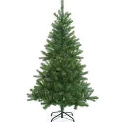 Weihnachtsbaum PE PVC inkl Ständer 140cm dunkelgrün