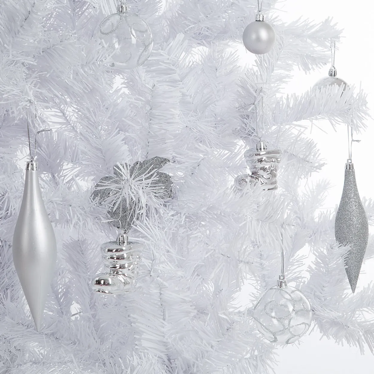 Weihnachtsbaum PVC weiß 150cm