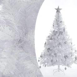Weihnachtsbaum PVC weiß 150cm