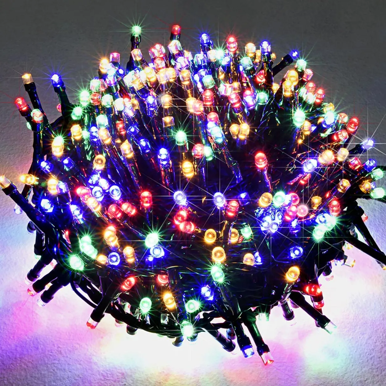 Weihnachtslichterkette 700 LED 14m bunt