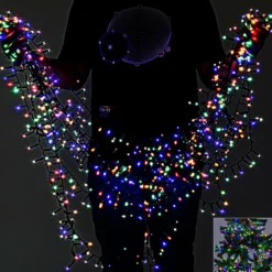 Weihnachtslichterkette 700 LED 14m bunt
