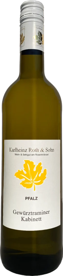Weingut Karlheinz Roth & Sohn GbR Gewürztraminer Kabinett fruchtig 2025