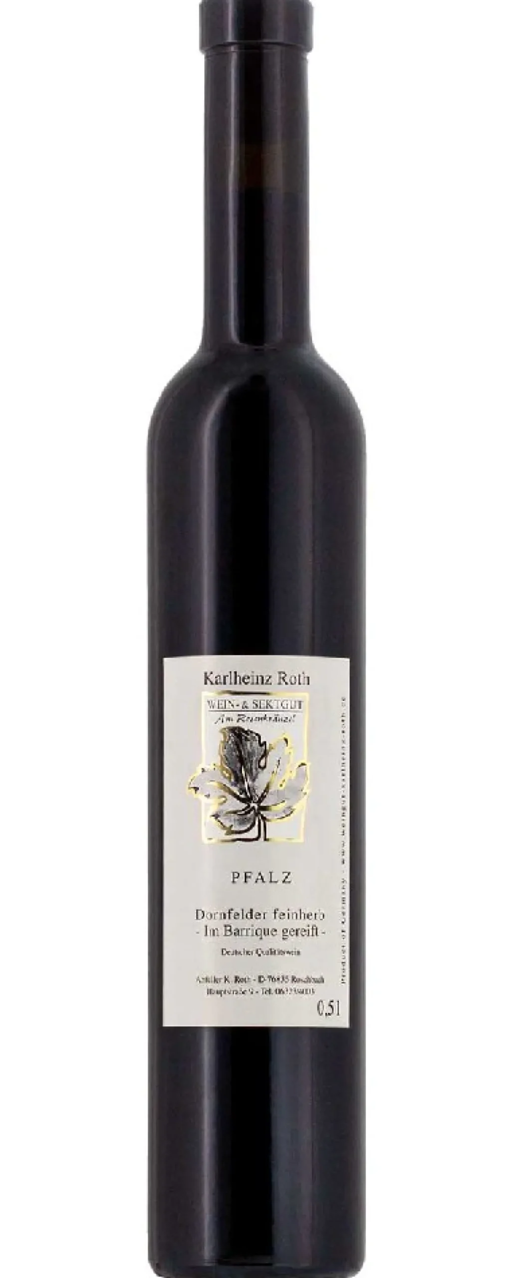 Weingut Karlheinz Roth & Sohn GbR Dornfelder Barrique QbA 2016