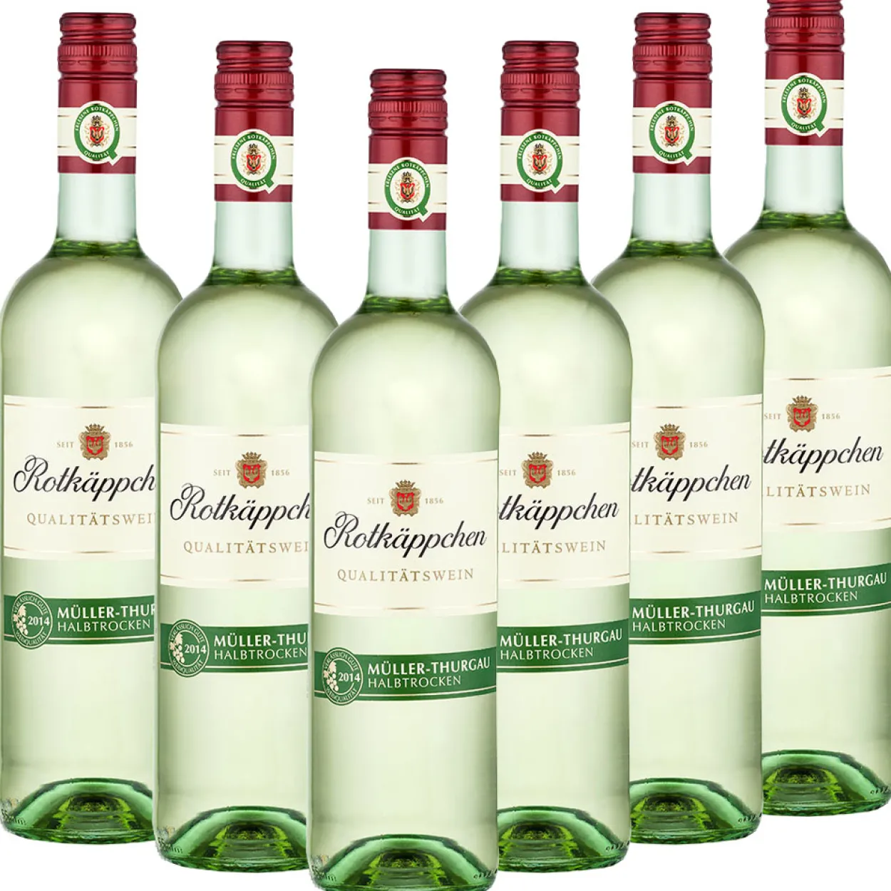 Weißwein Müller-Thurgau halbtrocken - 6er Karton