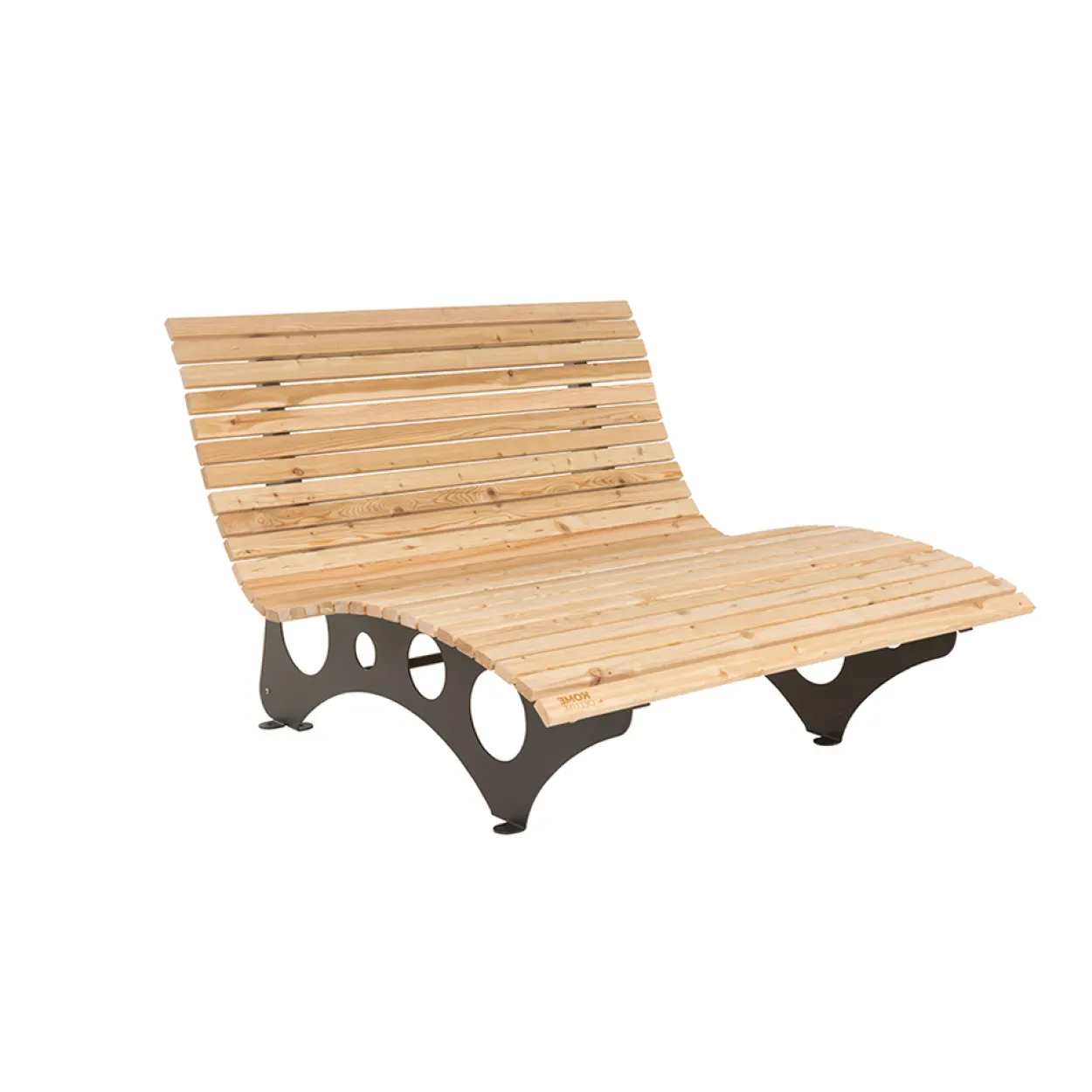 Wellenholzliege / Waldsofa TAIGA - Made in Germany