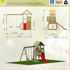 Wendi Toys Spielturm Salamander
