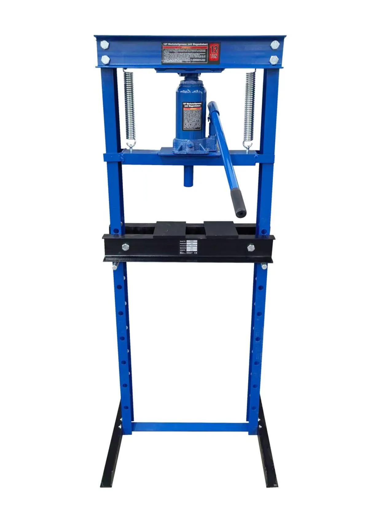 Werkstattpresse, Traglast 12 T