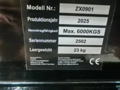Werkstattpresse, Traglast 6 T