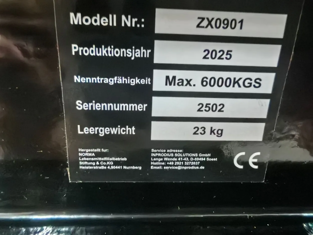 Werkstattpresse, Traglast 6 T