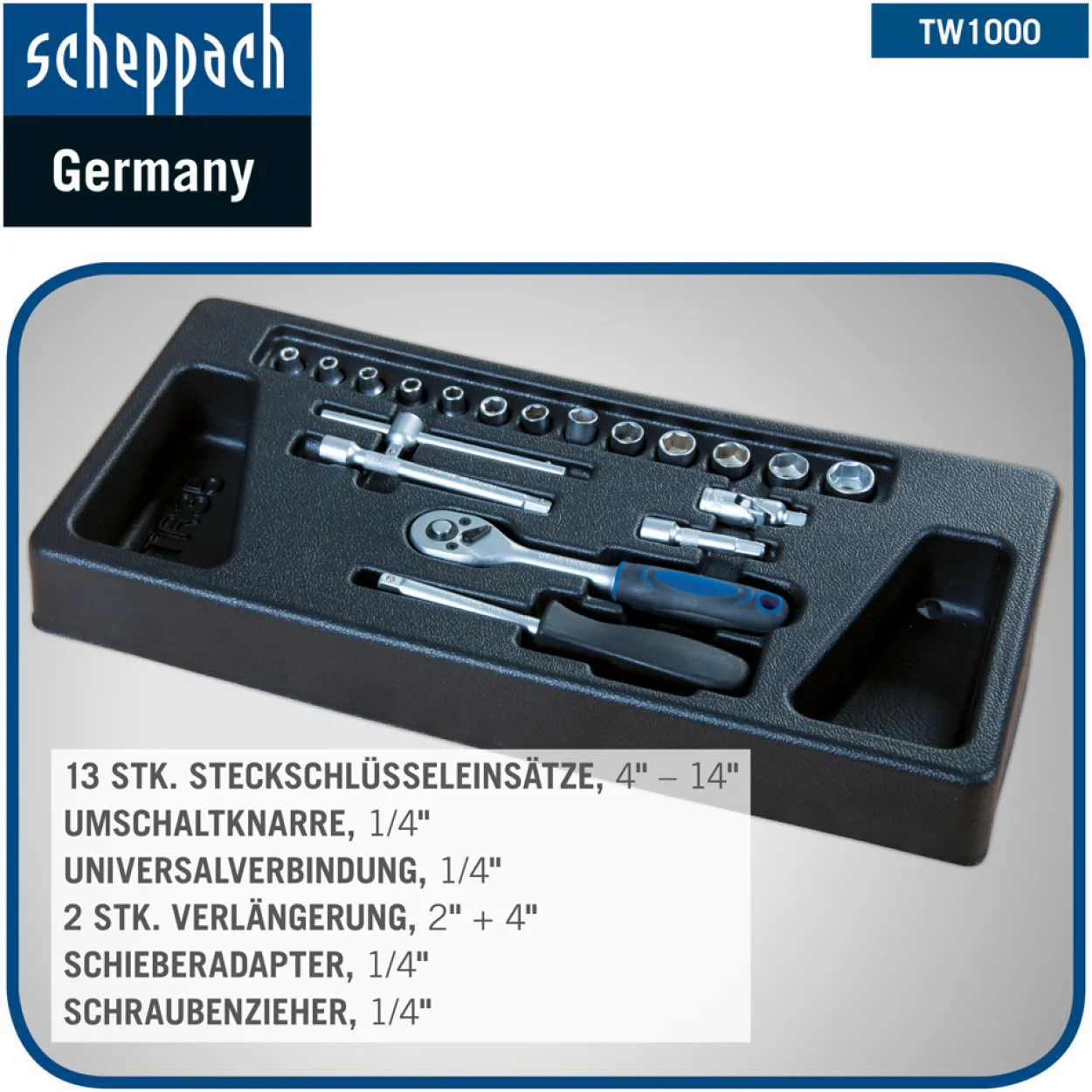 Werkstattwagen TW1000 263 tlg.