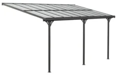 Westmann Aluminium Terrassendach Bruce schwarz 566x300 cm