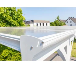 Westmann Carport Flachdach 15 m² weiss