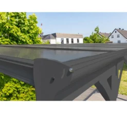 Westmann Carport Flachdach 15 m² anthrazit
