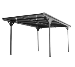 Westmann Carport Flachdach 15 m² anthrazit