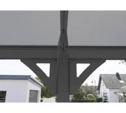 Westmann Carport Flachdach 15 m² anthrazit