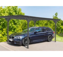 Westmann Carport Flachdach 15 m² anthrazit