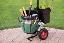 Westmann Gartenwagen Universal Gartenkarre Gartentrolley 56x40x104 cm