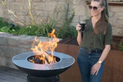 Westmann Grill, Plancha und Feuerplatte schwarz
