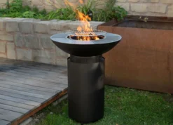 Westmann Grill, Plancha und Feuerplatte schwarz