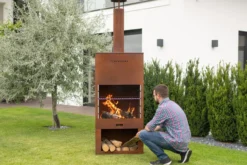 Westmann Grill und Gartenkamin rost