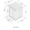 Westmann Mülltonnenbox 5x3