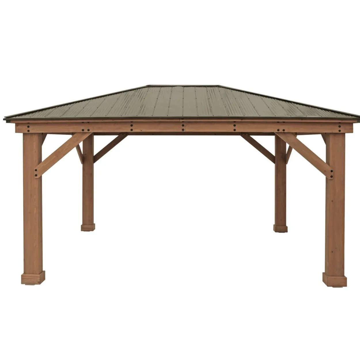 Westmann Premium Holzpavillon Devon 12x16 natur