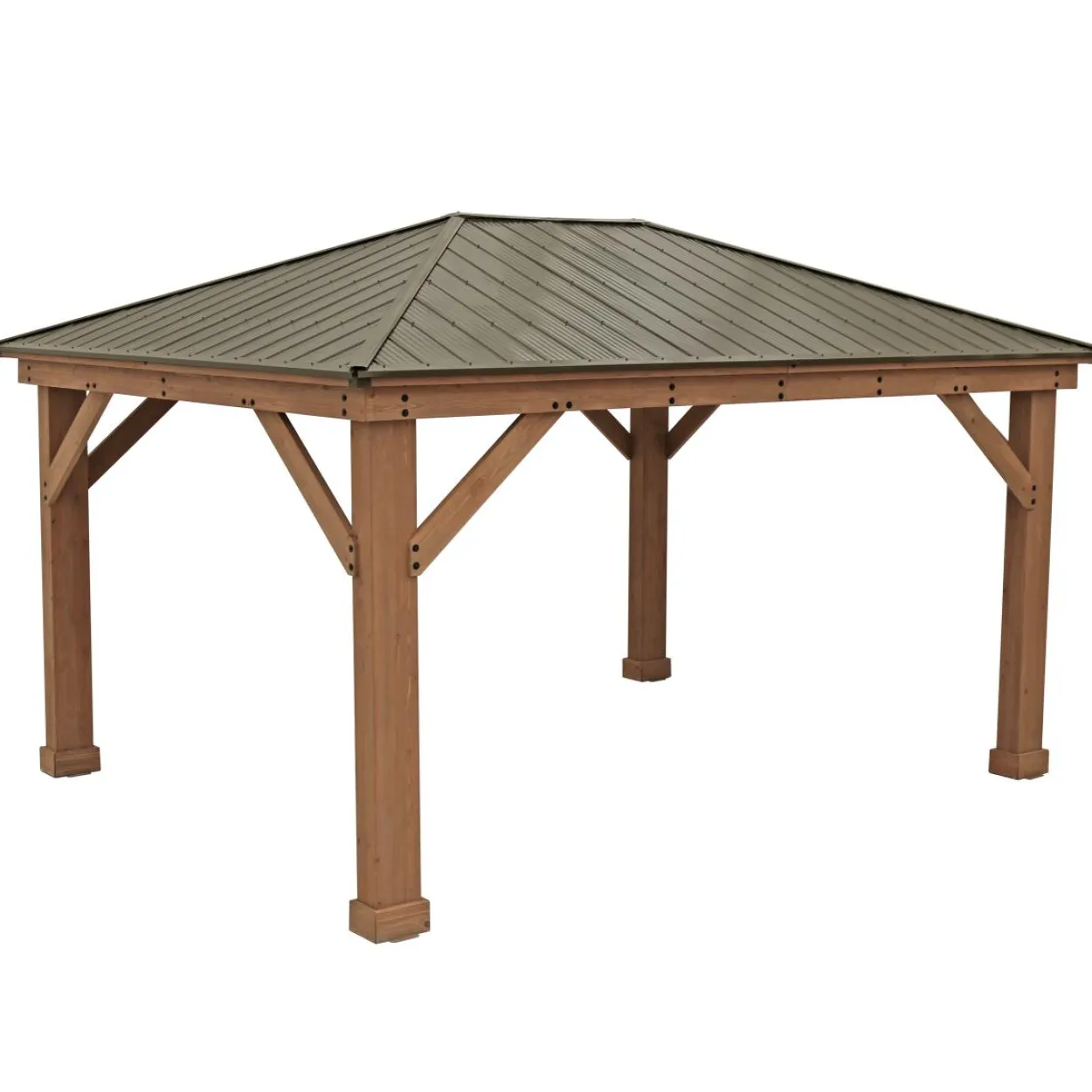 Westmann Premium Holzpavillon Devon 12x16 natur