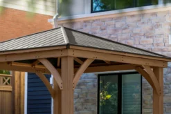 Westmann Premium Holzpavillon Devon 12x12 natur