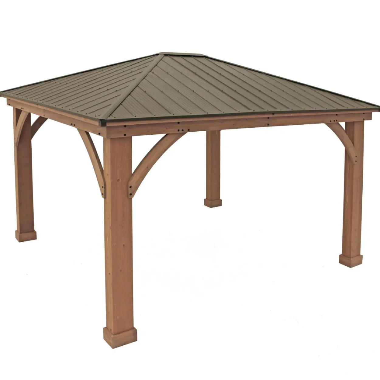 Westmann Premium Holzpavillon Devon 12x14 natur