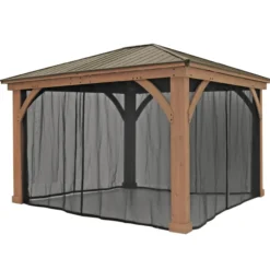 Westmann Premium Moskitonetz für Holzpavillon Yukon 14x12