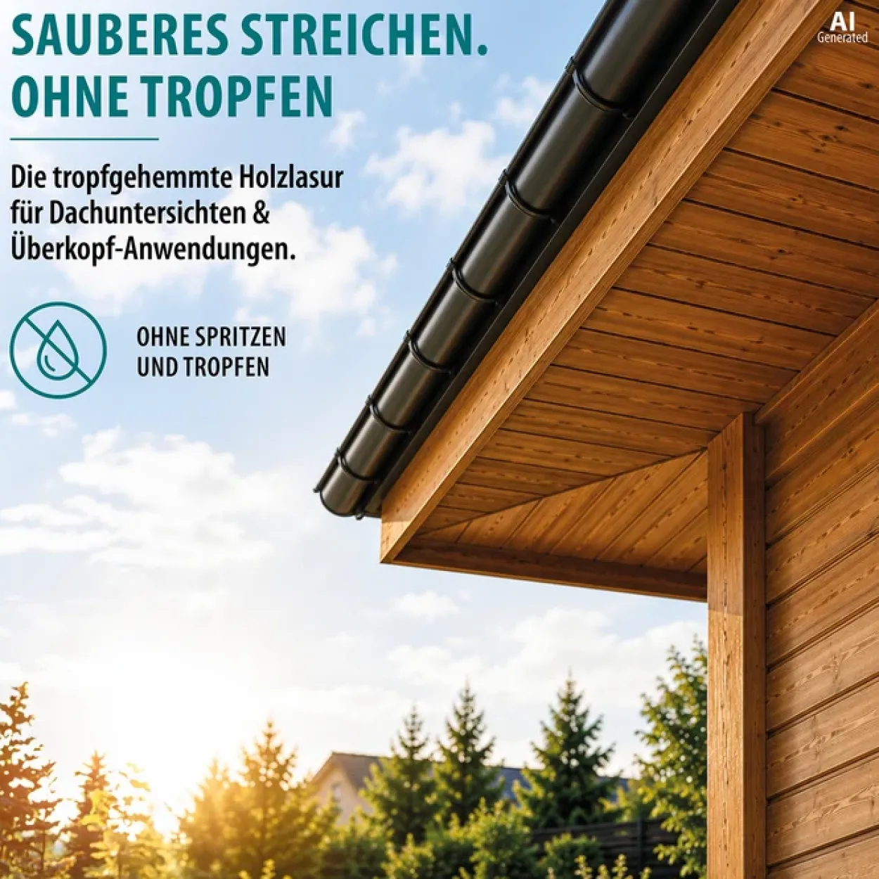 Wetterschutz-Holzgel Kastanie