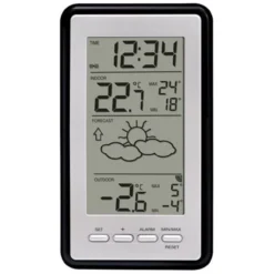 Wetterstation WS9130 mit Vorhersage der Wetterlage, sowie Innen- und Außentemperatur