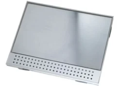 Whirlpoolrahmen PVC weiß 302x403 mit 7 cm Chrom Einlegeblech
