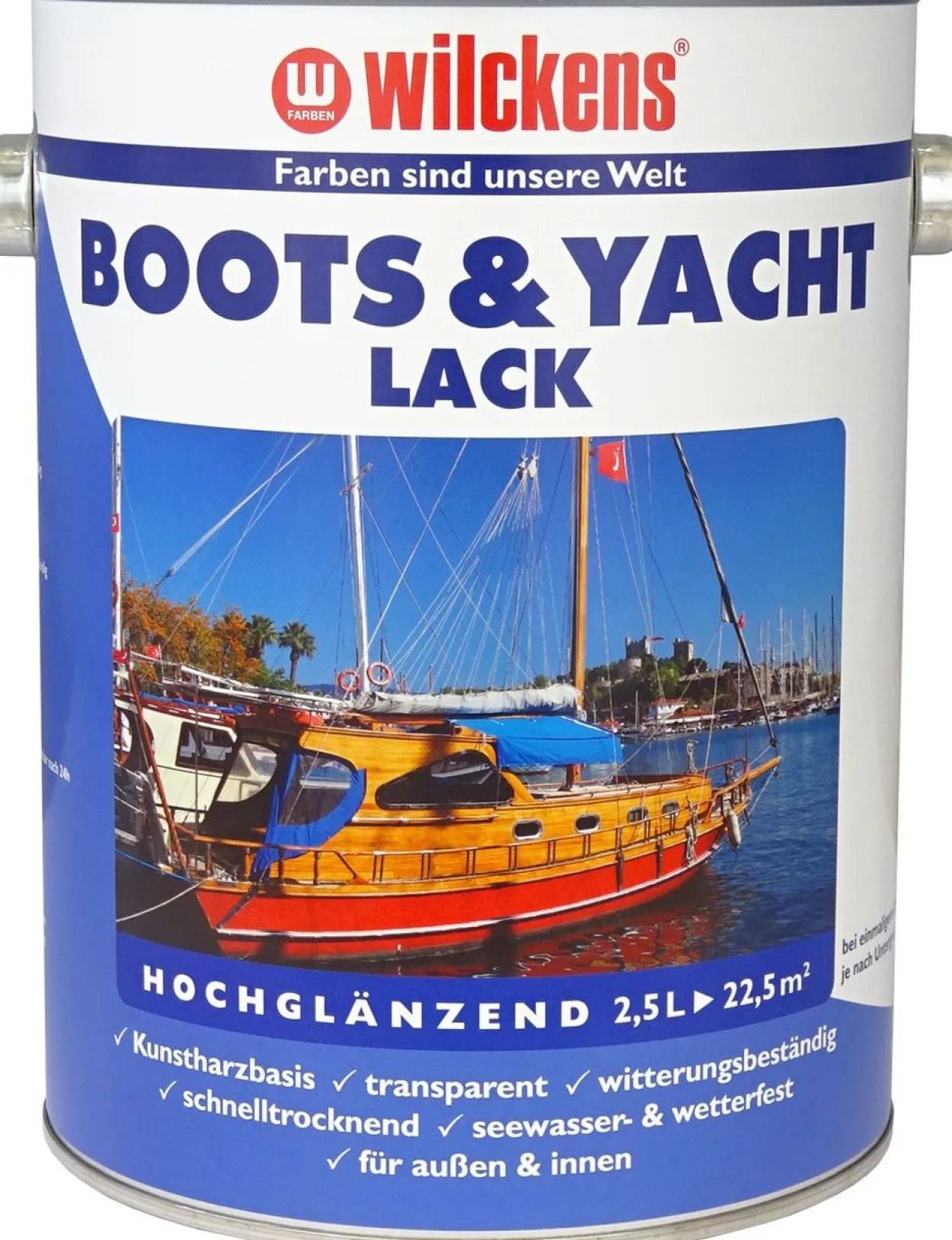 Wilckens Boots- & Yachtlack hochglänzend, 2,5 L