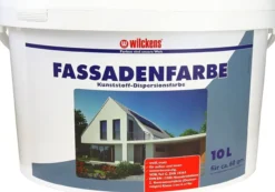 Wilckens Fassadenfarbe weiß 10l