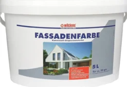 Wilckens Fassadenfarbe weiß 5l
