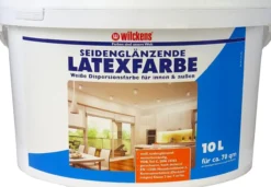 Wilckens Latexfarbe seidenglänzend 10l