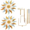 Windrad "Fire Flower", 213 cm hoch