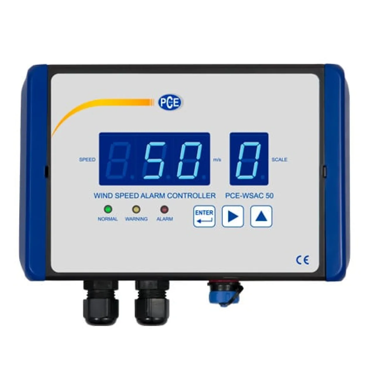 Wind Speed Alarm Controller PCE-WSAC 50 -310