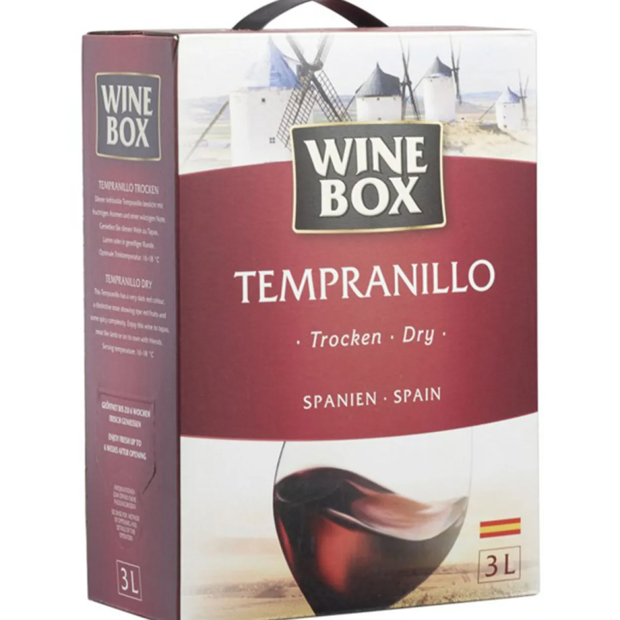 Winebox Tempranillo VdlT Castilla Bag in Box 3 l