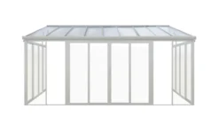 Wintergarten aus Aluminium, ca. L 300 x B 548 x 312 cm - Weiß